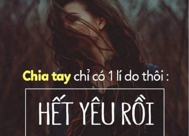 Người đàn ông bống cảm thấy hết yêu