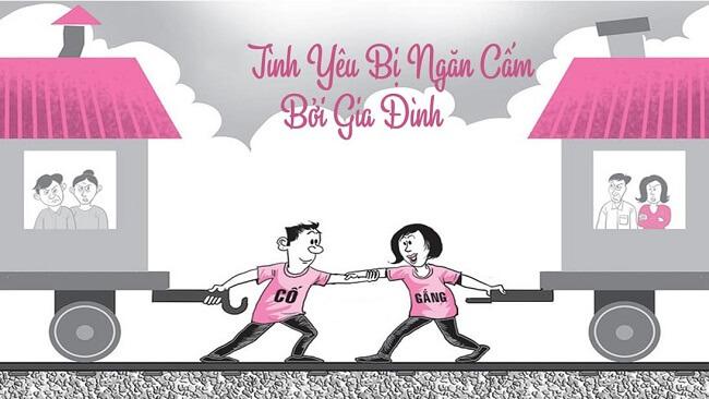 Tình yêu bị gia đình ngăn cấm rất dễ chia tay