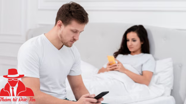 chồng nhắn tin với gái?