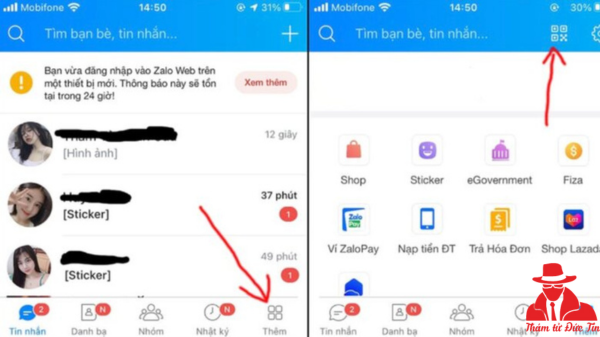 CÁCH THEO DÕI CHỒNG QUA ZALO